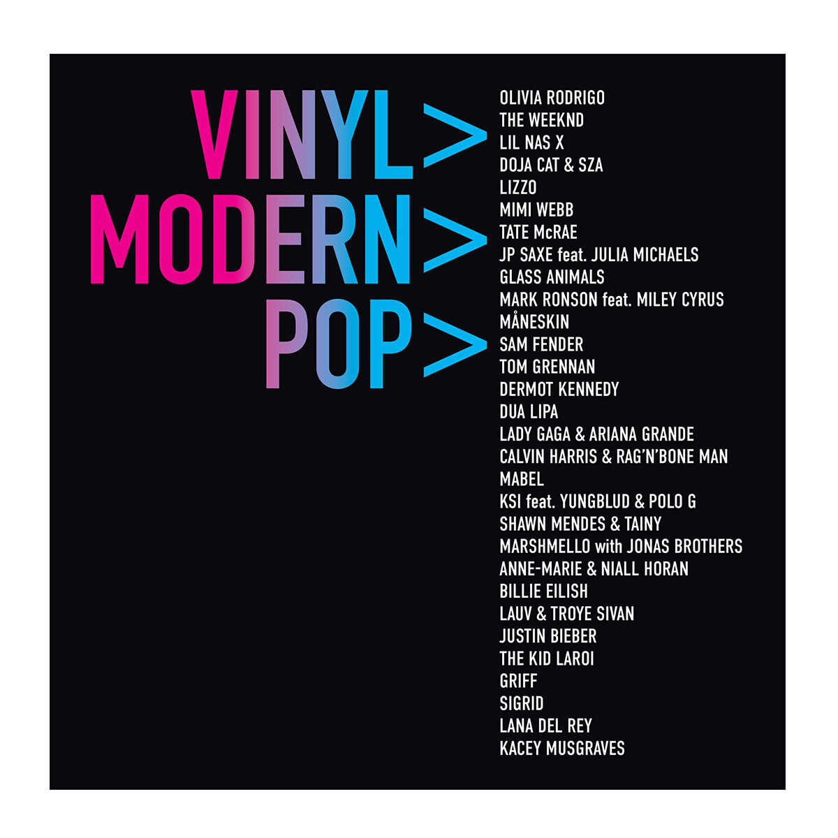 Various Artists - Vinyl Modern Pop - Vinilo 