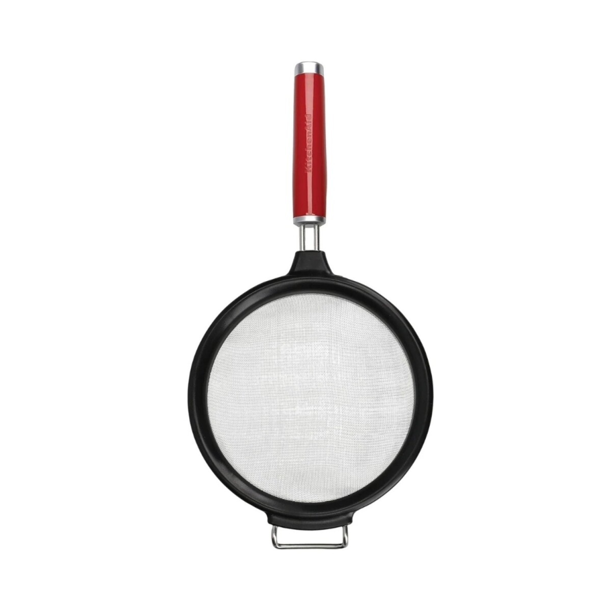 Colador de Malla Acero Inoxidable Rojo 17,5 cm | KitchenAid KAG161 