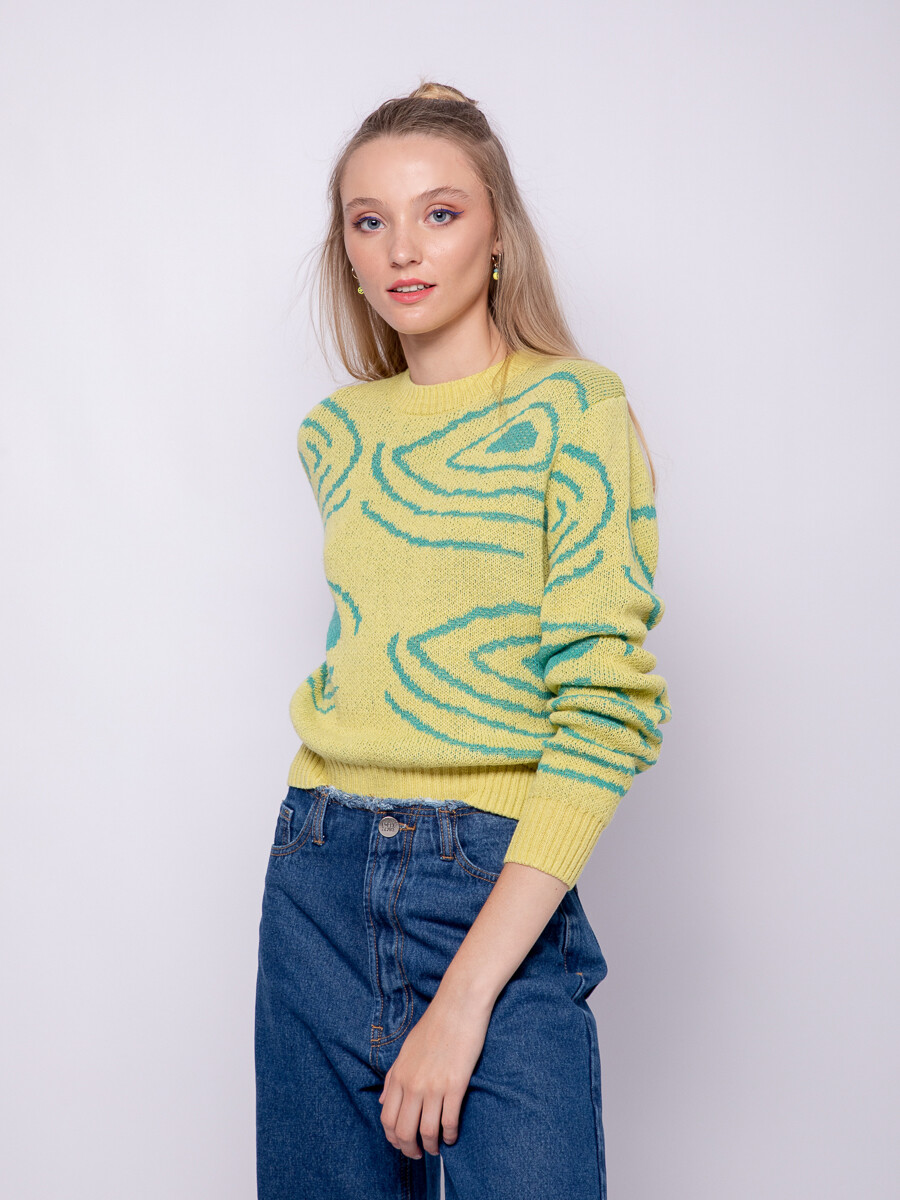 SWEATER LIA - Verde Grecia 