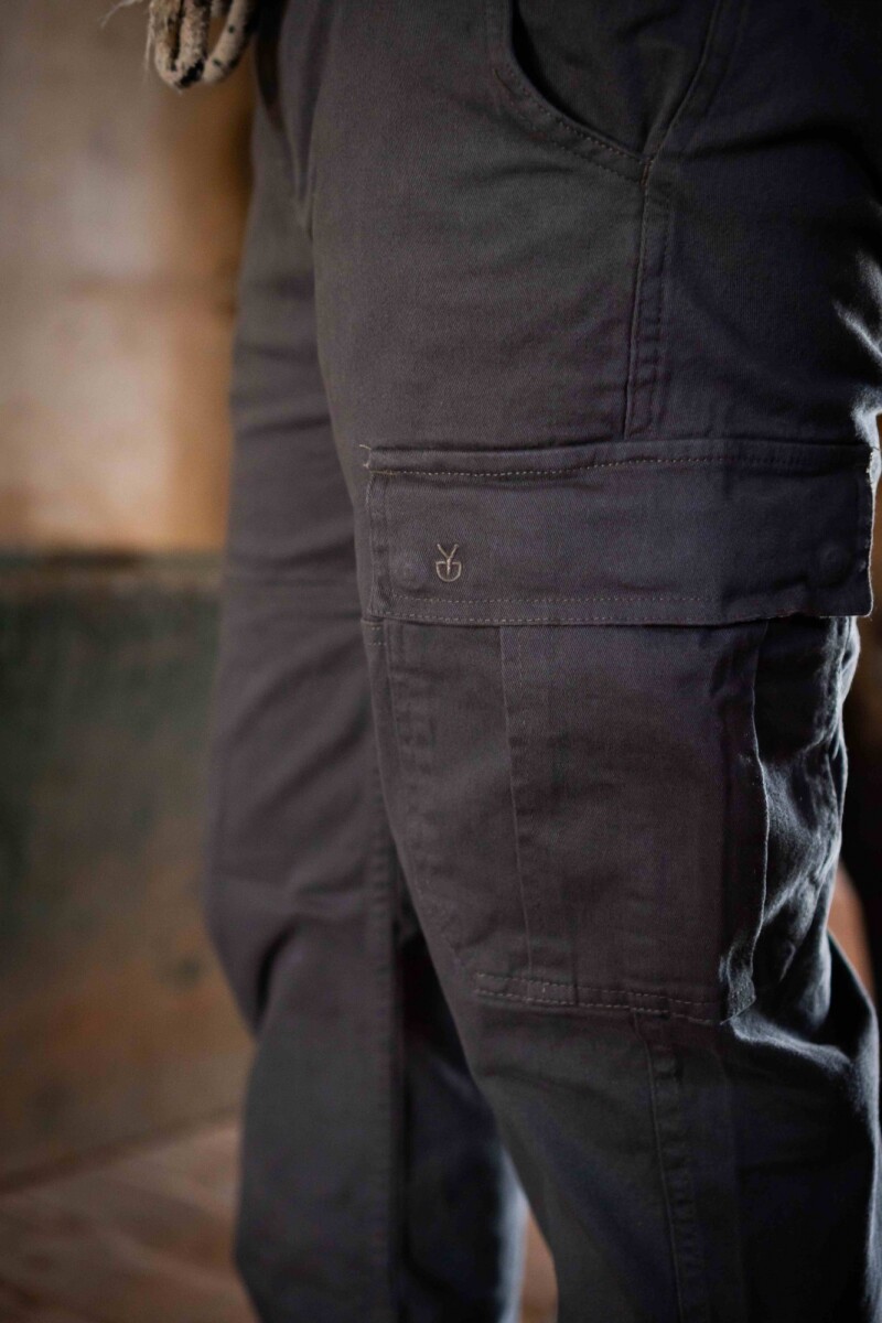Pantalón cargo flex - Verde 