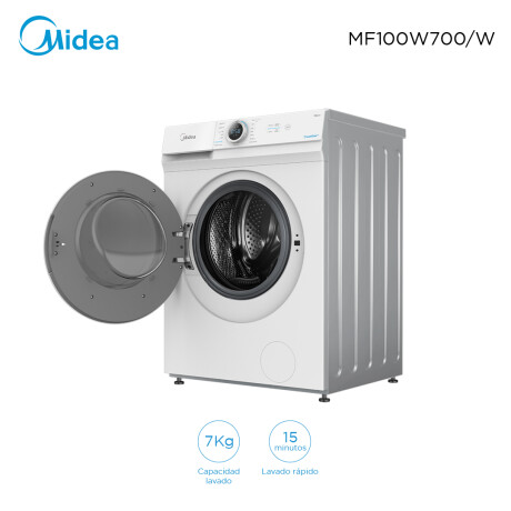 Lavarropas carga frontal 7Kg Midea MF100 001