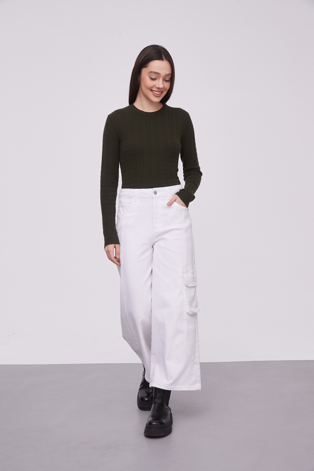 Pantalon Irri Blanco