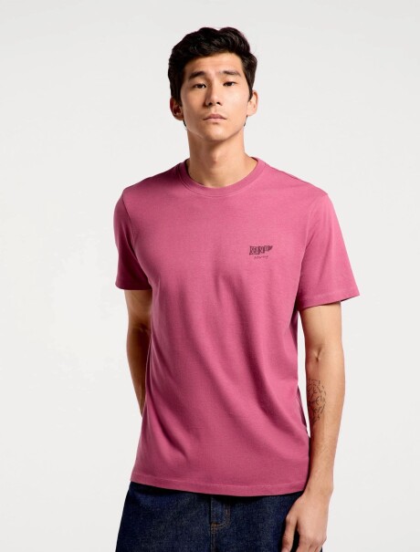 CAMISETAS MANGA CORTA CON ESTAMPA ROSA