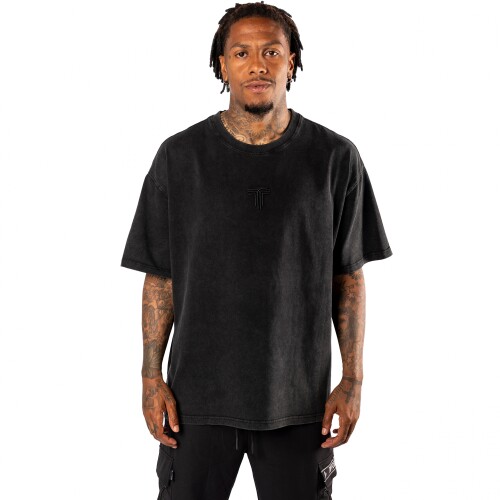 Remera Tifffosi Wash de Hombre Negro