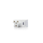 Módulo tomacorriente standard 10A 250V blanco puro ELE07605