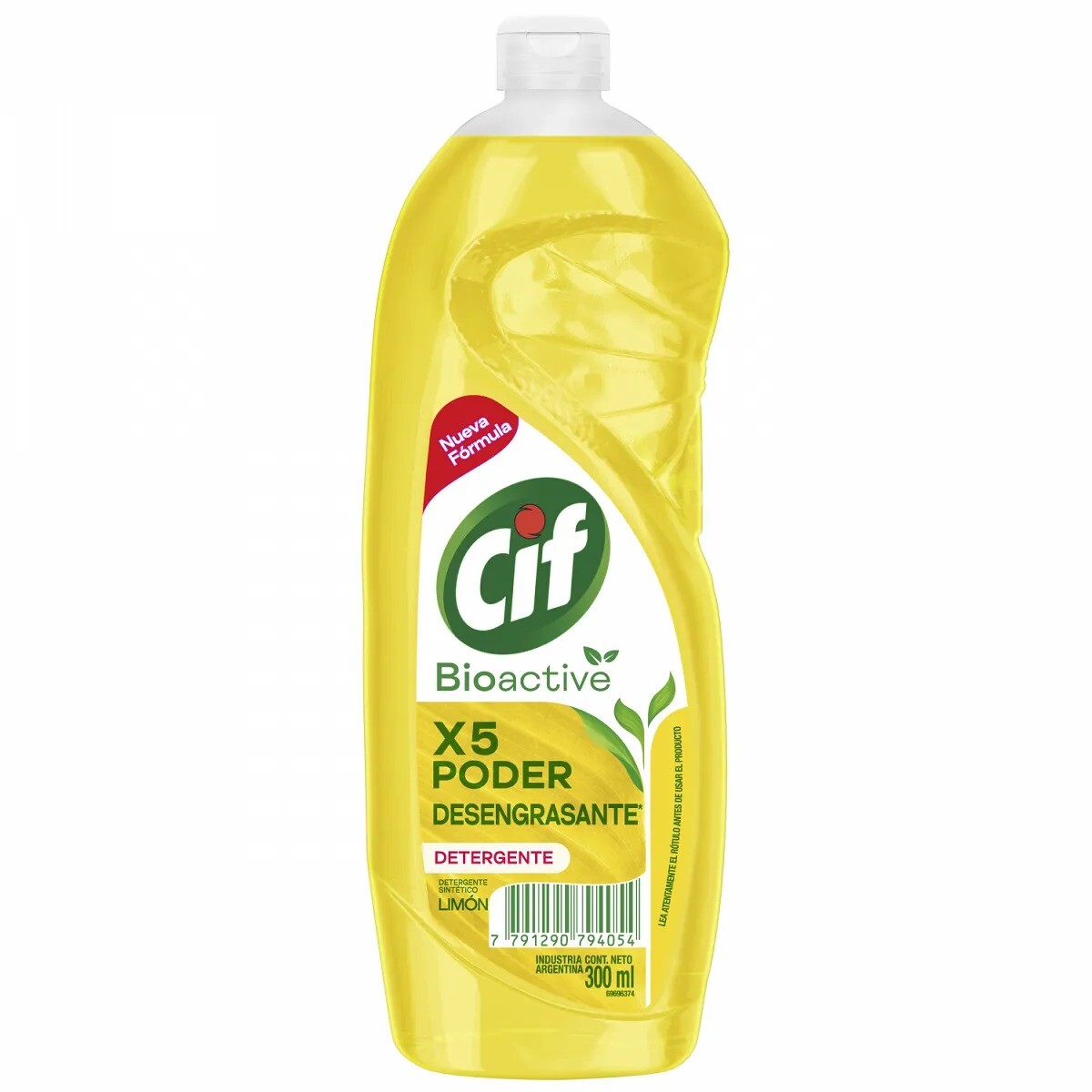 Detergente CIF BioActive 300ml - Limón 