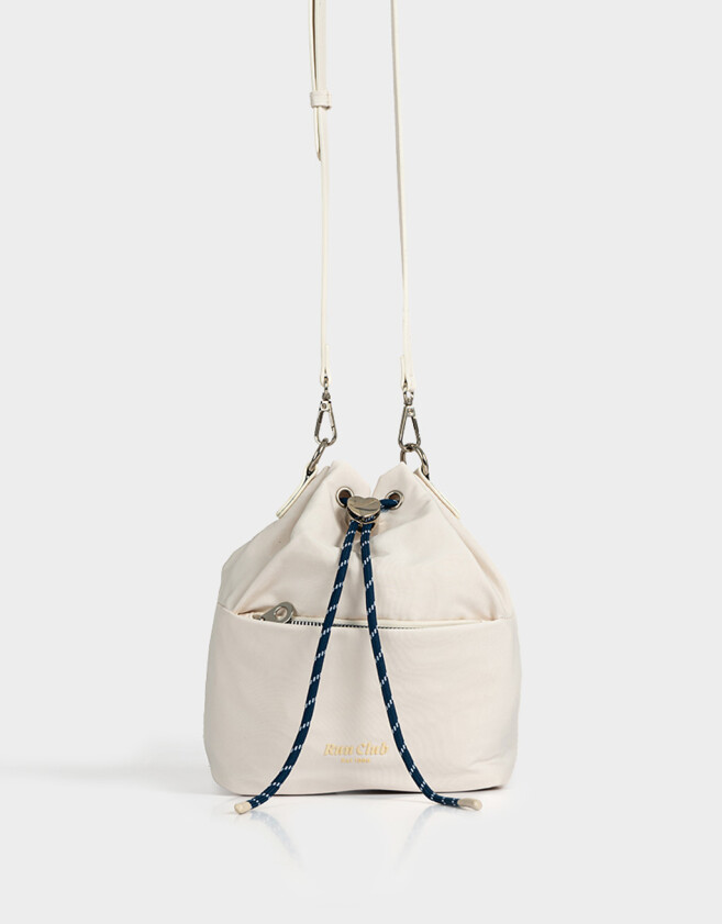 Saca Cartera Mini Saca Deportiva - Blanco Crudo