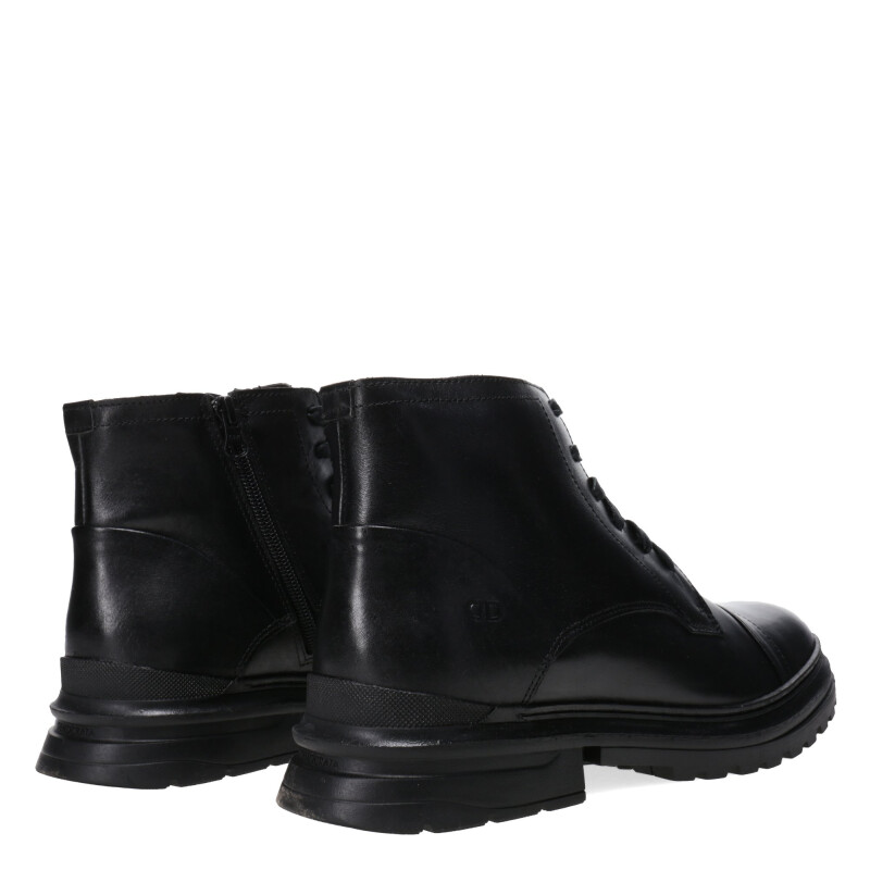 Botas de Hombre Democrata ERON acordonada Negro