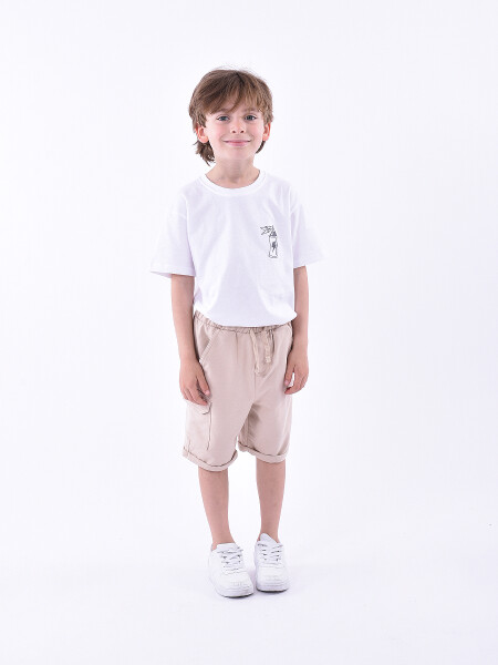 SHORT PATRICIO BEIGE