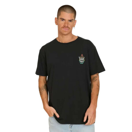 Remera Volcom Hangz Blends Negro