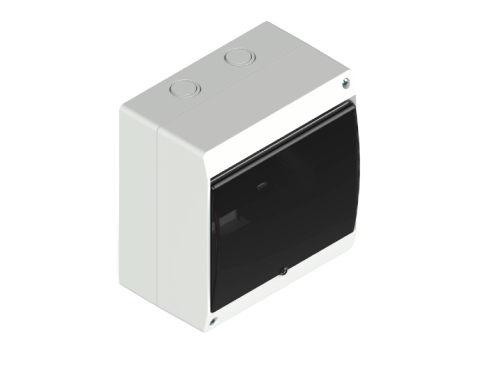 TABLERO ADOSAR EXT. P/TM 8 bocas c/tapa - BLANCA. GENROD 