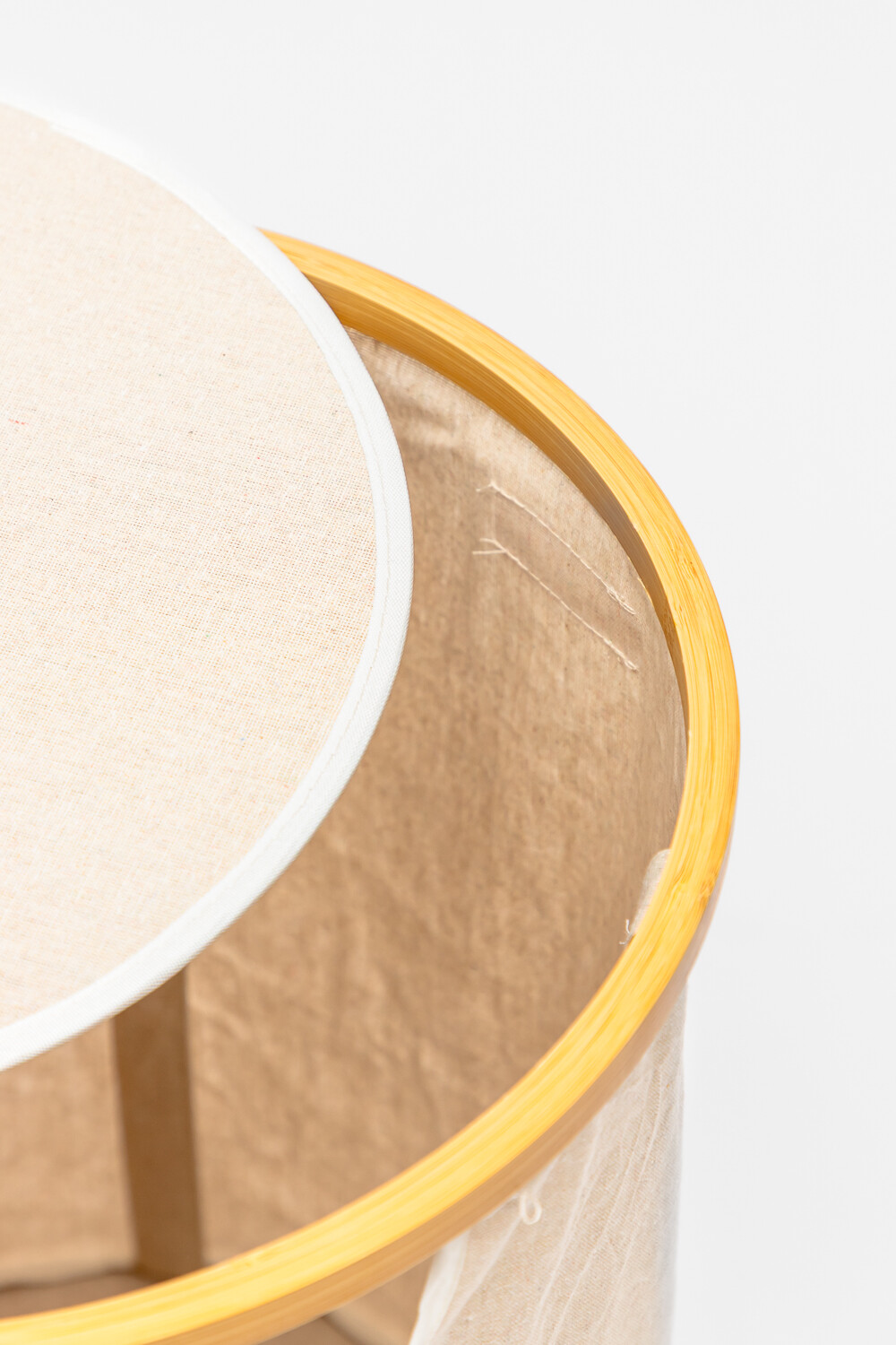 Cesto Aurien Lisa C/tapa Beige