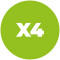 FEM GTA COLECCIÓN X4