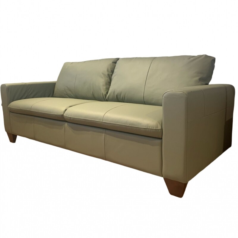 SOFA 100% CUERO - MODELO BLANC - 3 CUERPOS - COLOR MENTA SOFA 100% CUERO - MODELO BLANC - 3 CUERPOS - COLOR MENTA