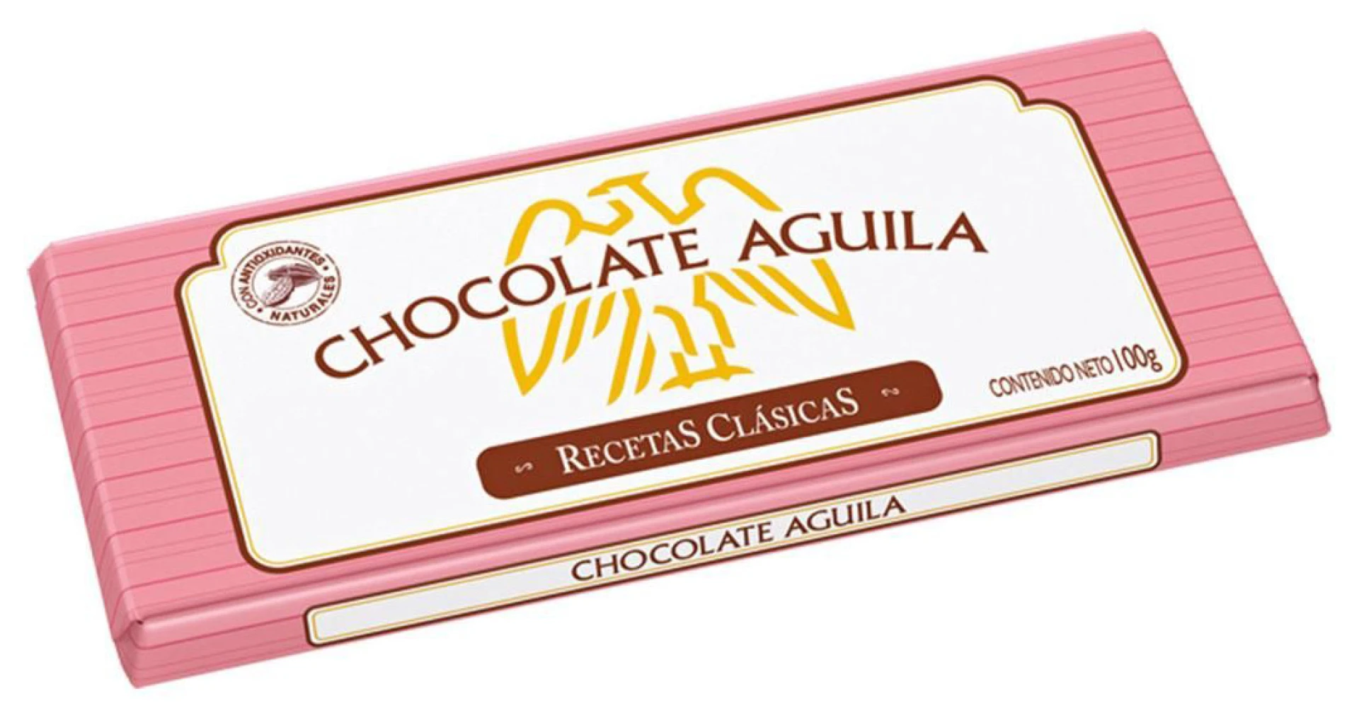 TABLETA CHOCOLATE AGUILA TAZA 100G SEMI AMARGO 