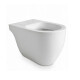 Inodoro Largo Fontana Blanco Loza Sanitaria Desc 25Cm