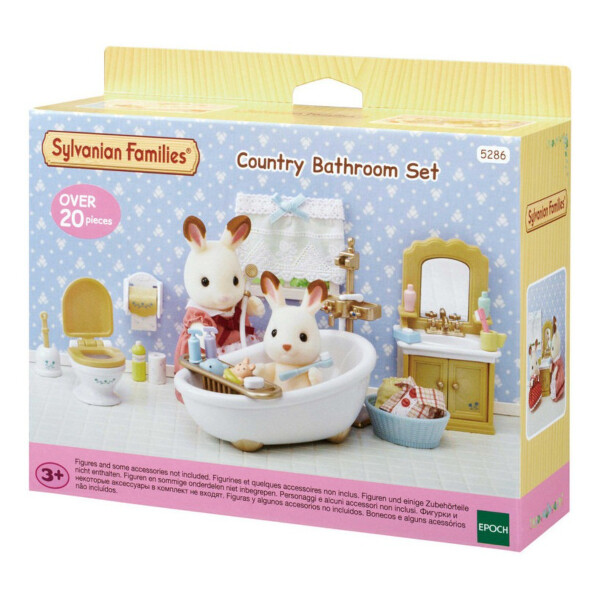 Sylvanian Families Set De Baño Muebles Accesorios Juguete Sylvanian Families Set De Baño Muebles Accesorios Juguete