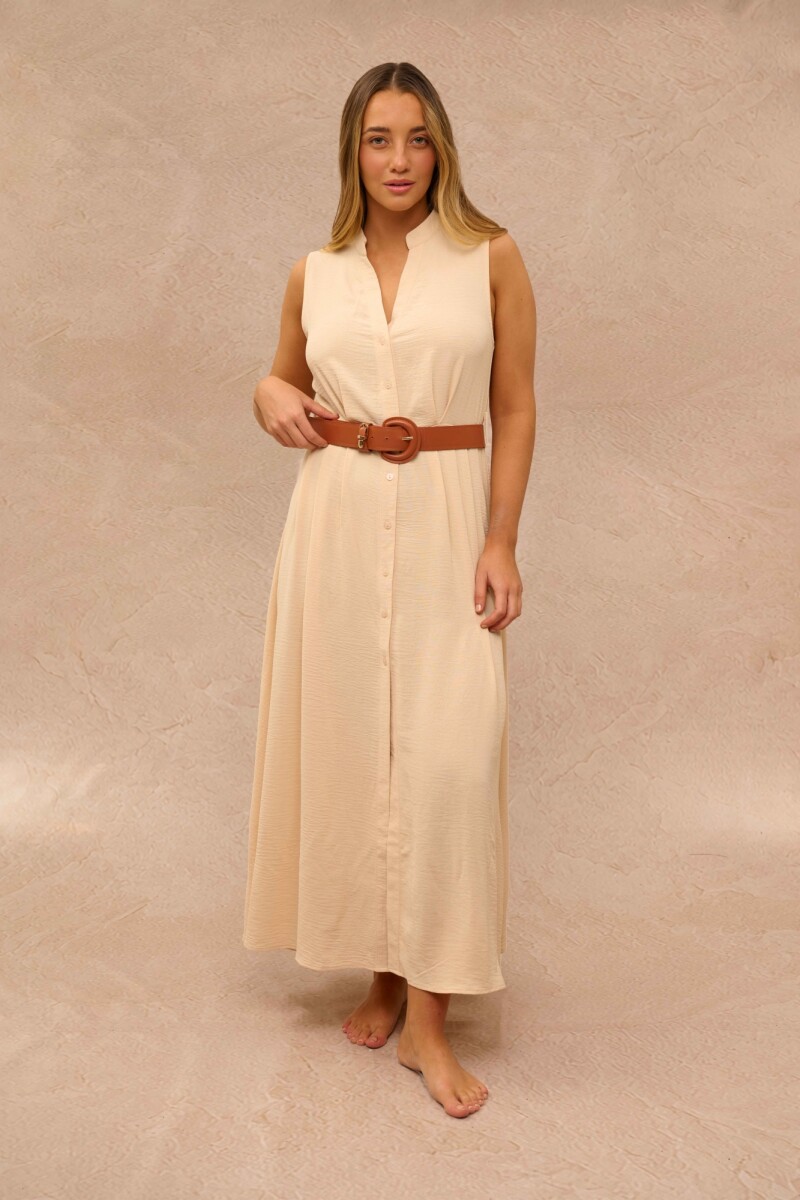 VESTIDO AMEL CRUDO VESTIDO AMEL CRUDO