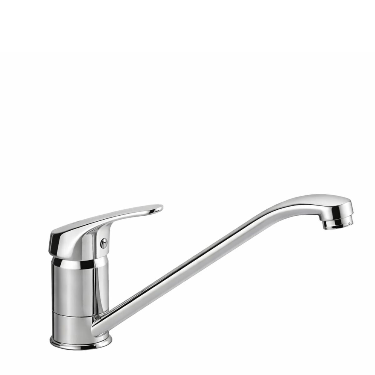 Grifería De Cocina Monocomando Baja Shift Cromado 