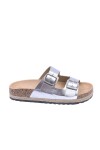 Sandalia Alba Plateado