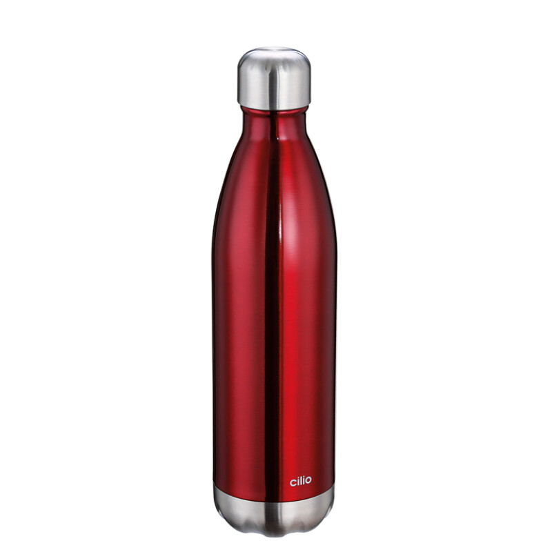 Botella Térmica en acero inoxidable Cilio 750 ml Rojo