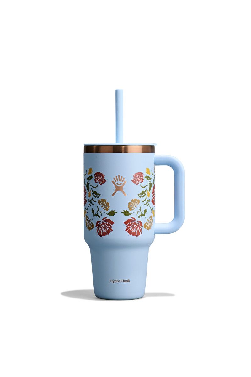 32 OZ ALL AROUND TRAVEL TUMBLER Western Light Blue