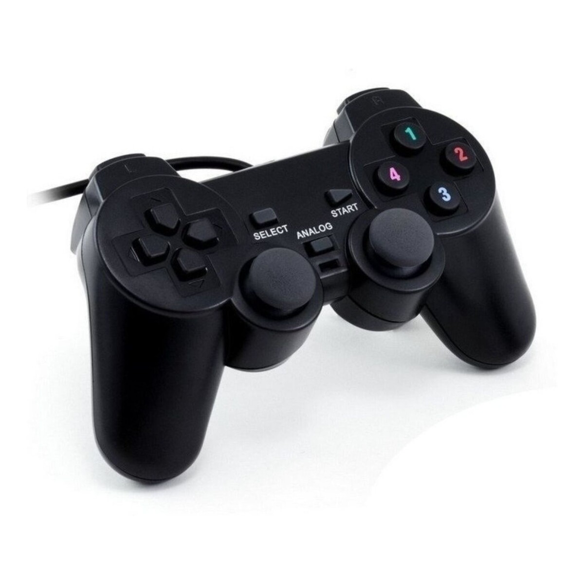 Joystick Mando Control Para PC Cableado Vibración 