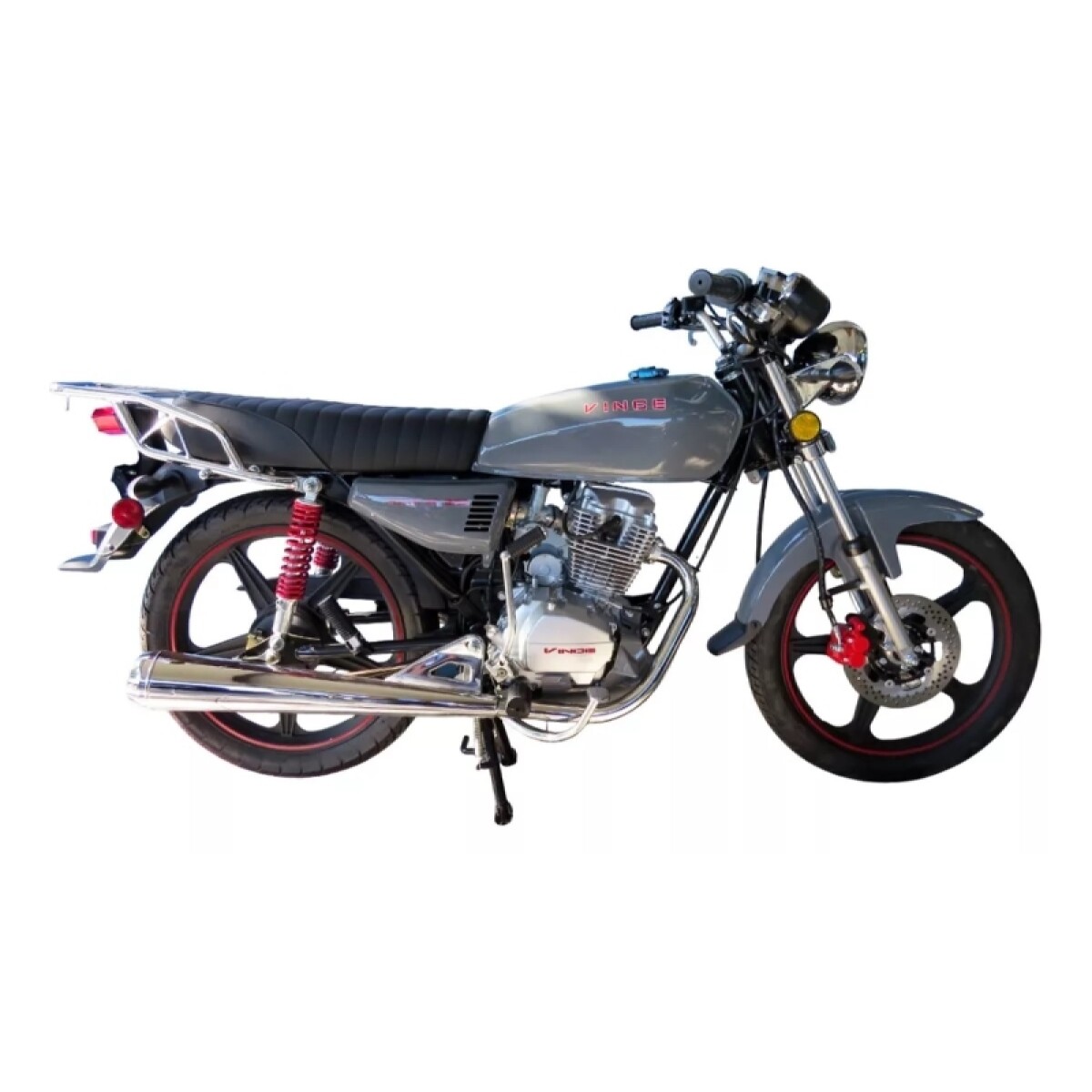 Moto Vince Calle Forever 200cc Fr.disco - Gris 