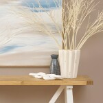 FLORERO TULIPAS 22.5x18x30CM BLANCO FLORERO TULIPAS 22.5x18x30CM BLANCO