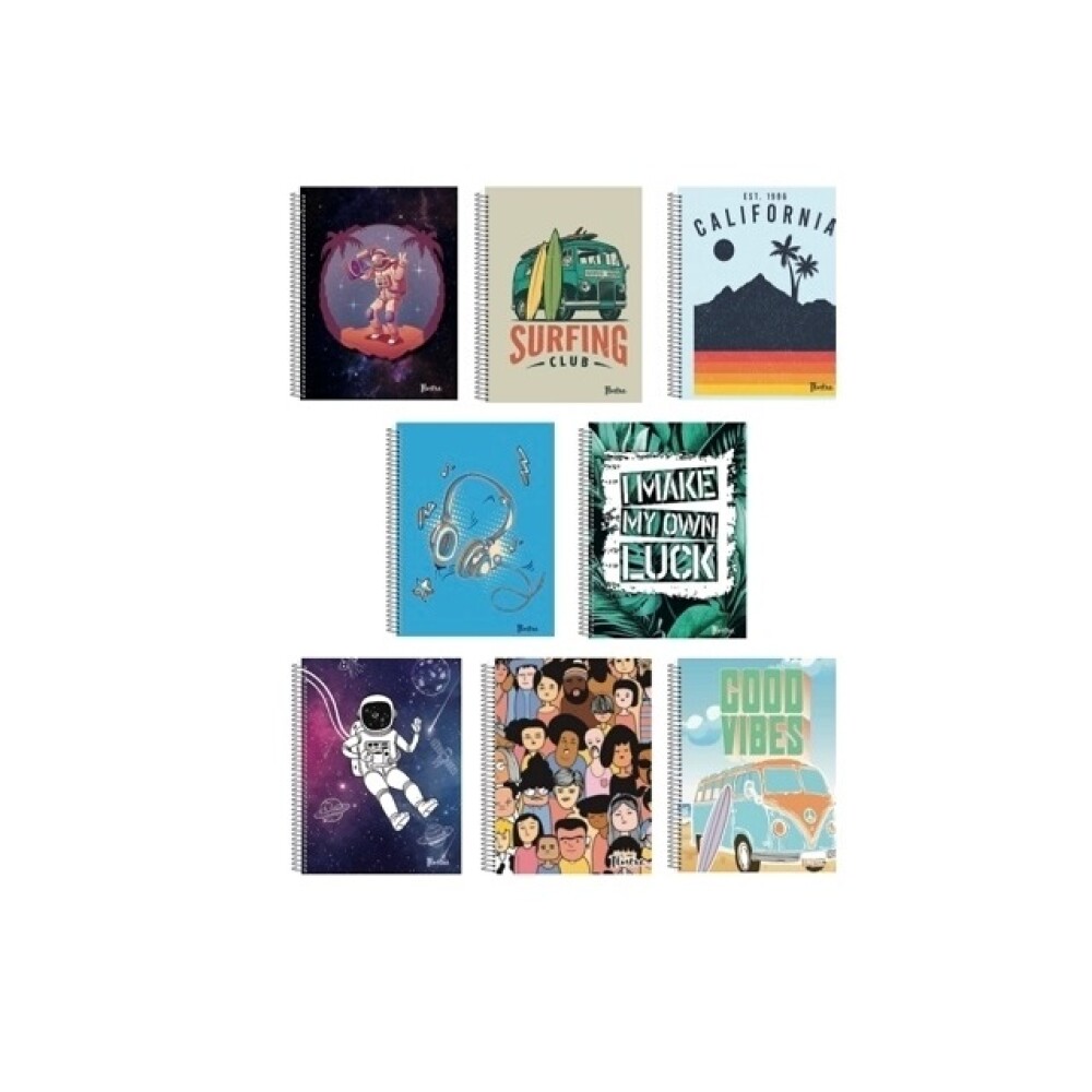 Cuaderno Ilustra 96 Hojas con Espiral Tapa Flexible Escolar CUADERNO 96H ILUSTRA C/ESPIRAL TAPA FLEXIBLE