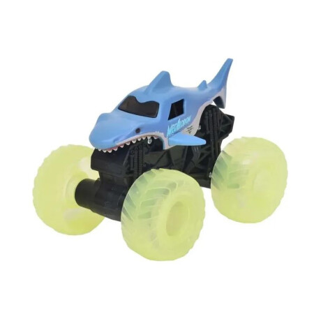 Camioneta Monster Jam con Ruedas con Luz Megalodon