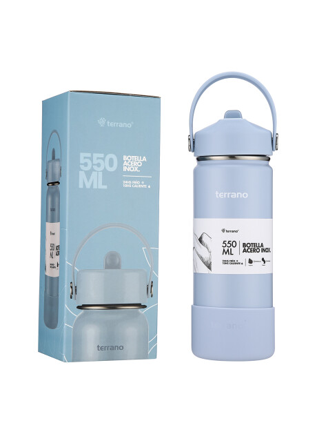 Botella Térmica con Pico 550mL. Cielo