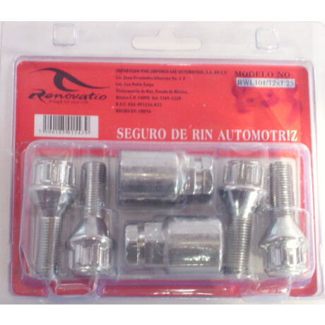 ACCESORIO EXTERIOR - KIT TORN. SEGURIDAD P-RUEDAS - ACCESORIO EXTERIOR - KIT TORN. SEGURIDAD P-RUEDAS -