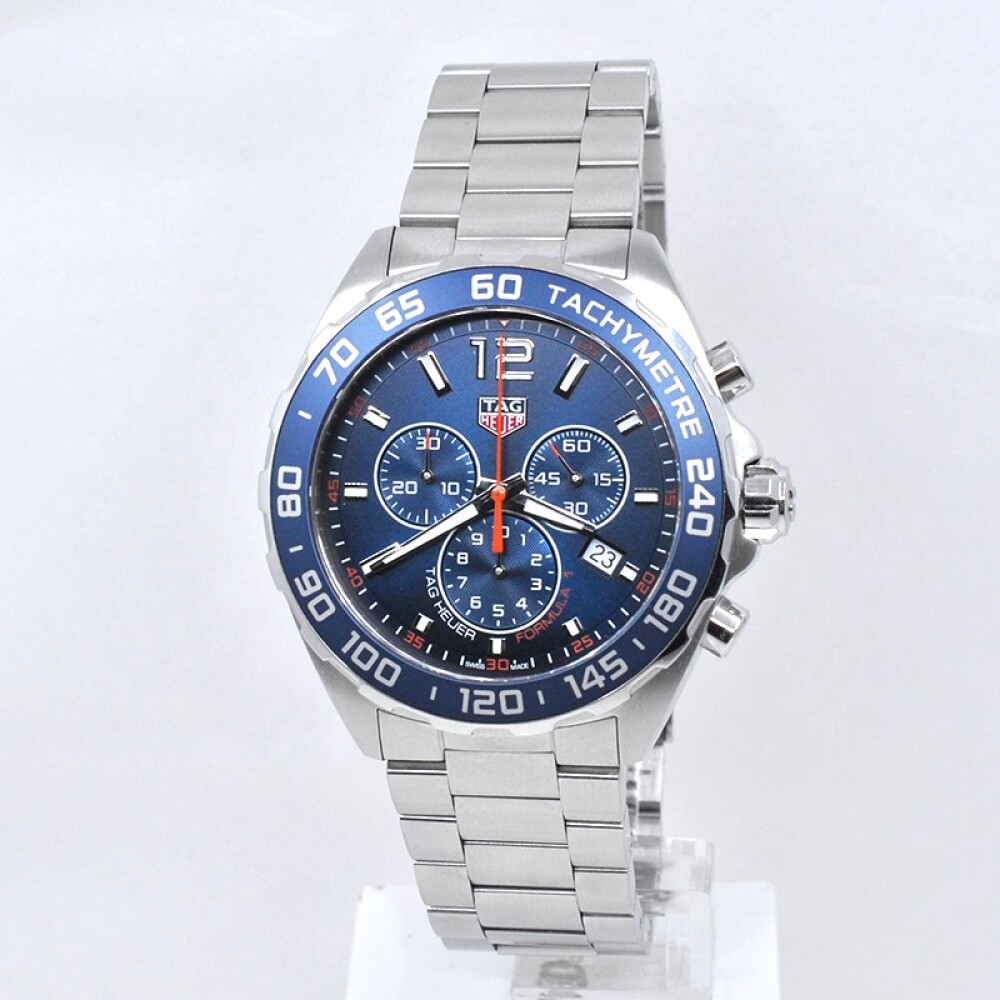 Tag Heuer Fórmula 1 Chronograph 43 mm quartz CAZ1014 con estuche y papeles Tag Heuer Fórmula 1 Chronograph 43 mm quartz CAZ1014 con estuche y papeles