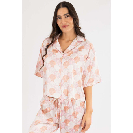 Pink Shell Short Rosa antique