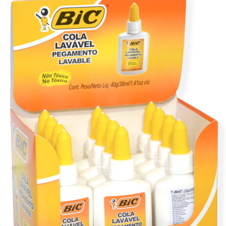 PEGAMENTO COLA BLANCA BIC 40 GR PEGAMENTO COLA BLANCA BIC 40 GR