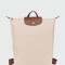 LONGCHAMP - LE PLIAGE ORIGINAL, MOCHILA M Marfil