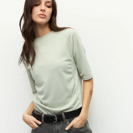 REMERA FRANCO Verde Menta