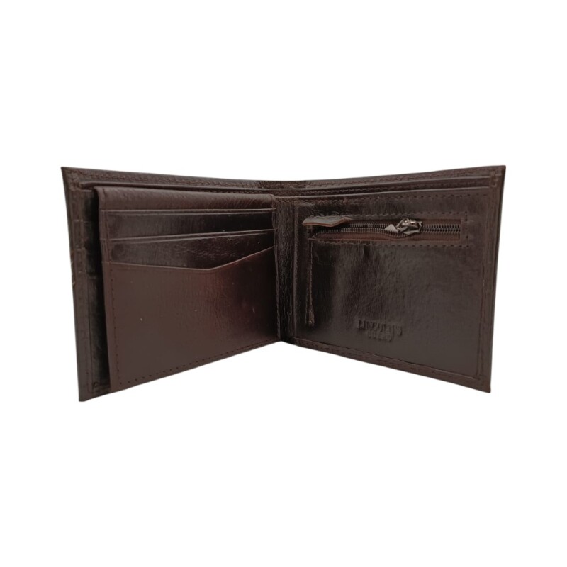BILLETERA DE HOMBRE LINCOLNS 19 marrónuniforme