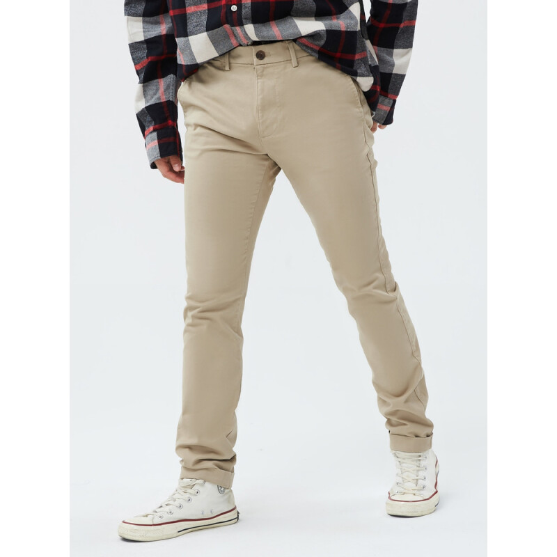V-ESSENTIAL KHAKI SKINNY FIT ICONIC KHAKI