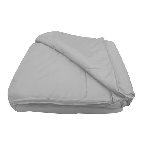 Acolchado de Plumas 1 Plaza Home Class 150 x 220 cm GRIS