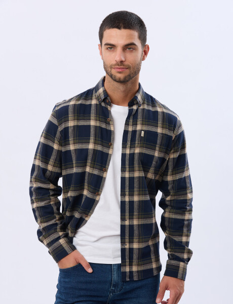 CAMISA DE VIYELA Verde