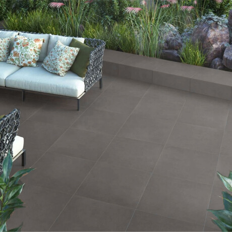 Porcelanato Para Piso Y Pared De 60X60 Gris Oscuro Antideslizante Eliane GAMAS DE GRIS