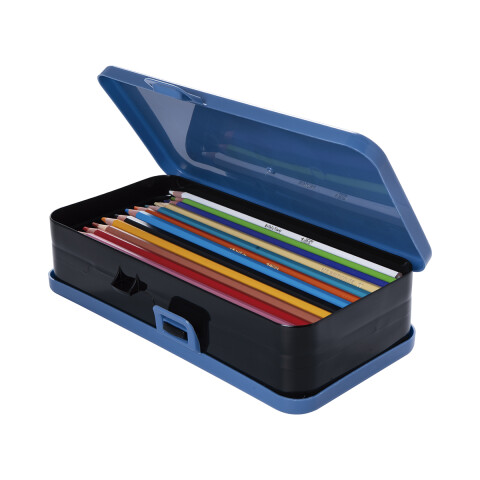 Cartuchera Plástica Mickey con 2 Compartimientos U