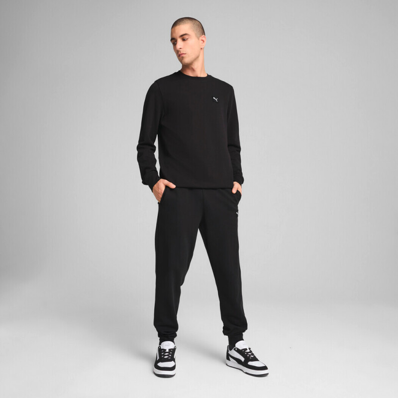 Pantalón Largo Essentials Elevated Tr de Hombre Negro