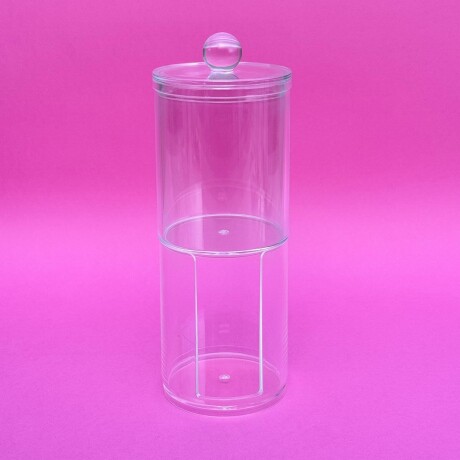 Organizador de Acrílico para Algodón/Cotonetes Maquillaje Organizador de Acrílico para Algodón/Cotonetes Maquillaje