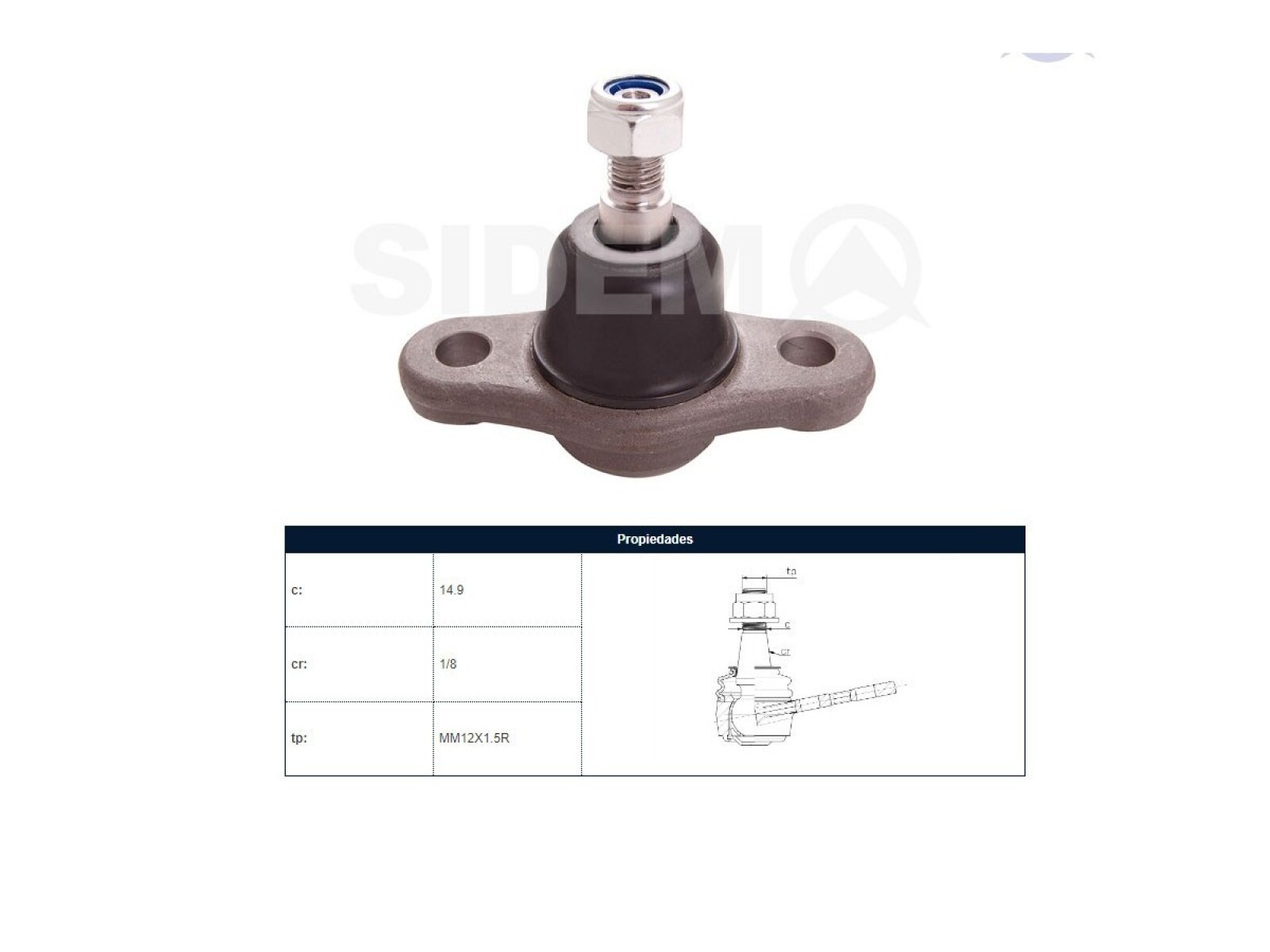 Rotula Del Kia Cerato 06-12 Der/Izq 