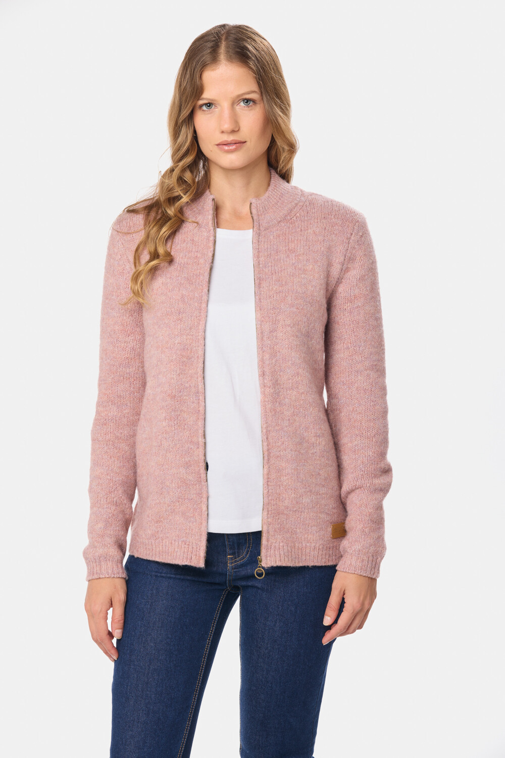 CAMPERA TEJIDA Rosado