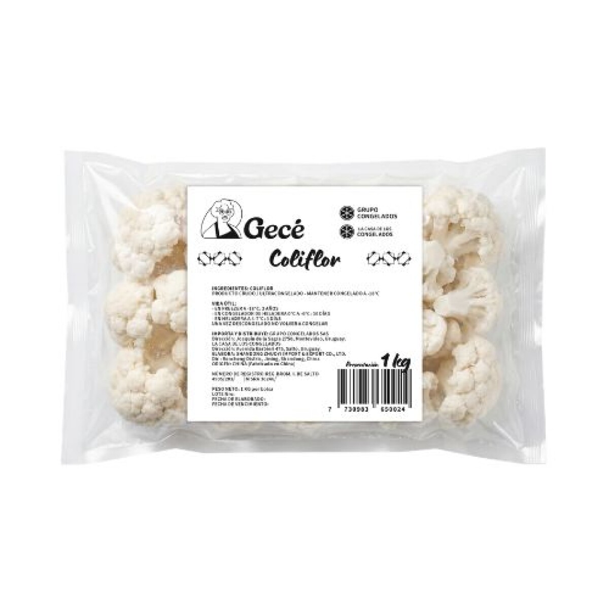 Coliflor Gecé - 1 kg 