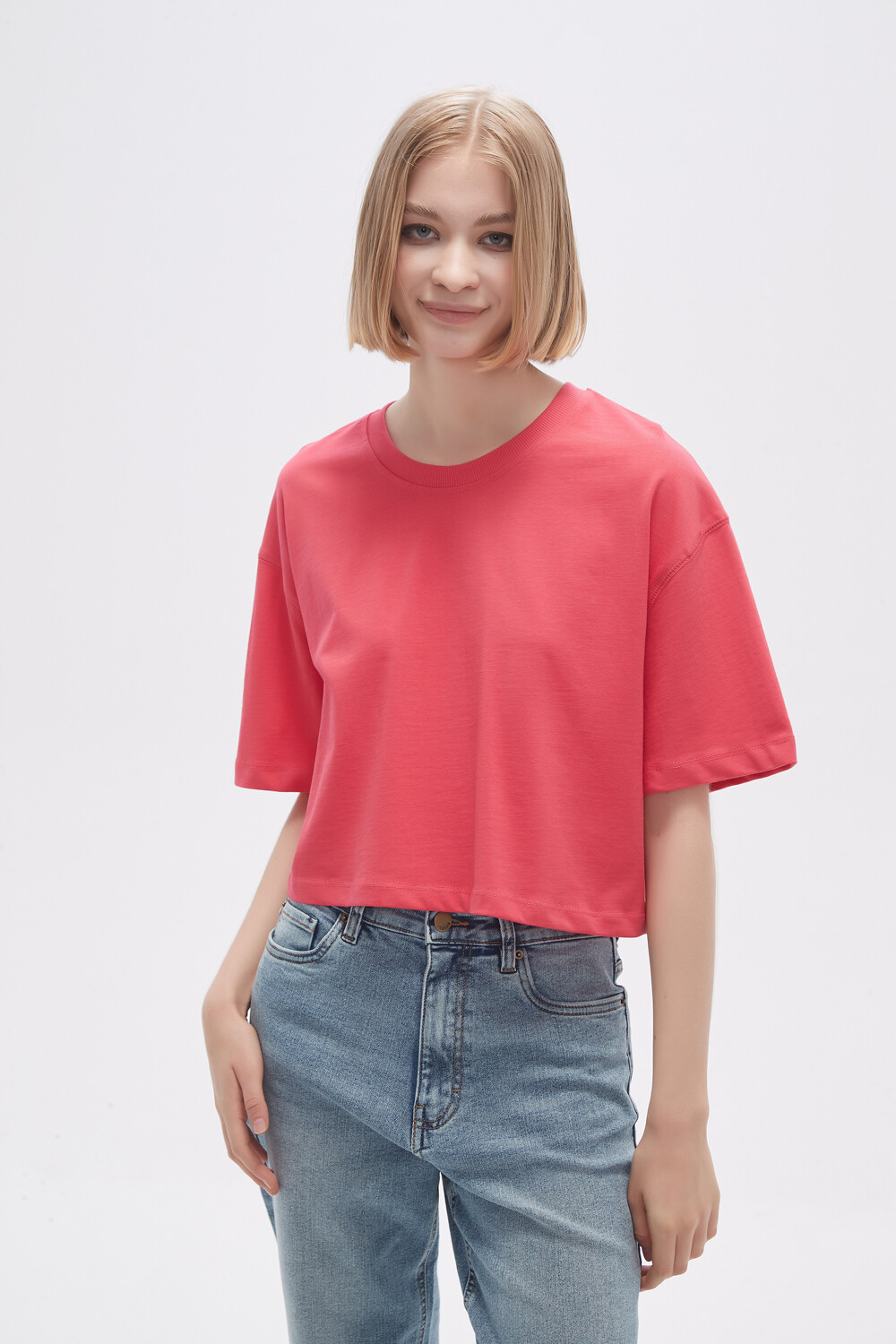 Remera Solis Rojo Coral
